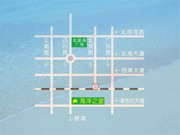 北海海底世界地图